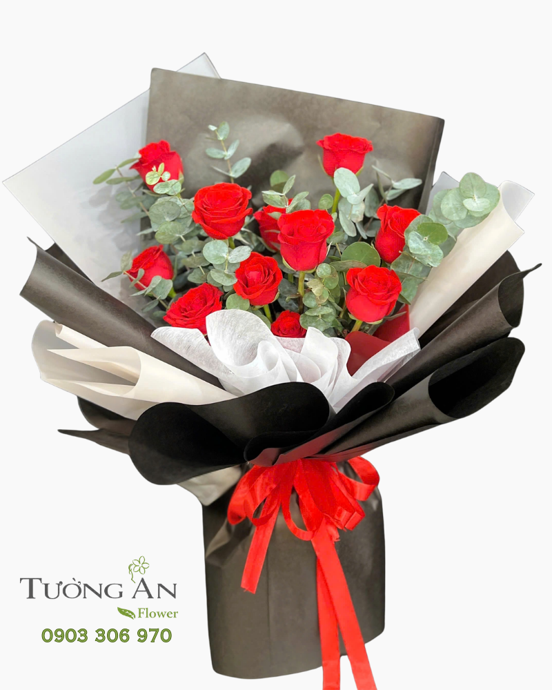  Bó Hoa Huyền Sắc Yêu Thương - HBD112 