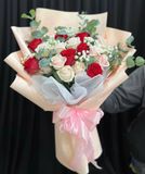  Bó Hoa Hai Sắc Yêu Thương - HBD35 