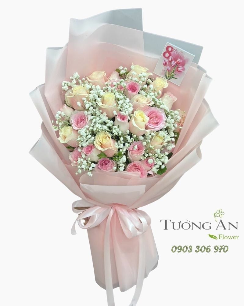  Bó Hoa Ngọt Ngào Thanh Xuân - HBD55 