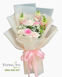  Bó Hoa Sương Hồng Dịu Dàng - HBD115 