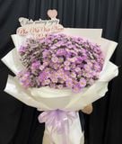  Bó Hoa Tím Thương Dịu Dàng - HBD28 