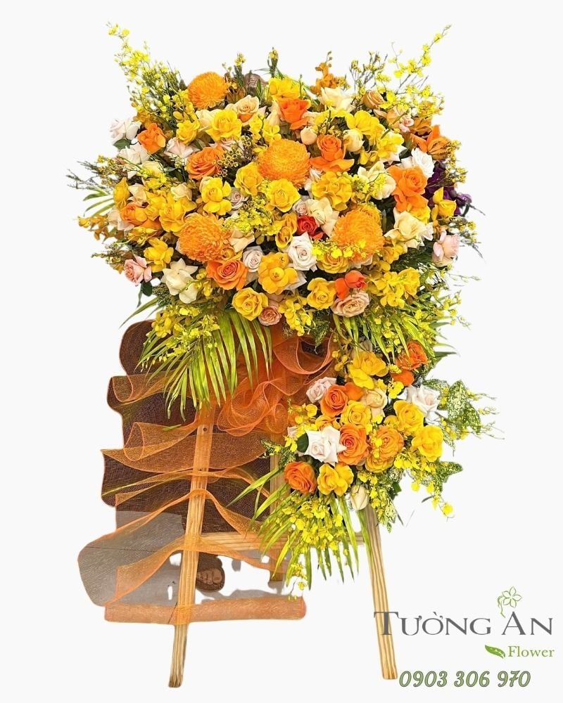  Hoa Chúc Mừng Kim Sắc Khai Phúc - HCM47 