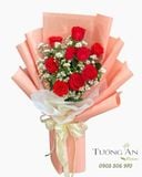 Bó Hoa Lời Thương Đỏ Thắm - HBD42 