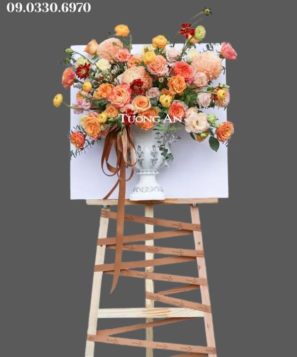  Kệ Hoa Chúc Mừng Độc Đáo - B458 