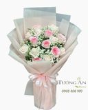  Bó Hoa Ngọt Ngào Tinh Khôi - HBD79 