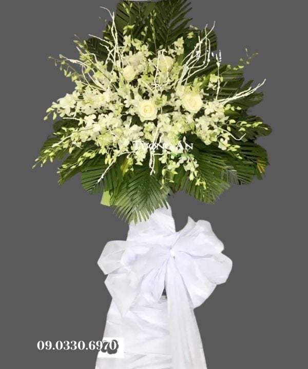  Vòng Hoa Chia Buồn Đám Tang - B255 