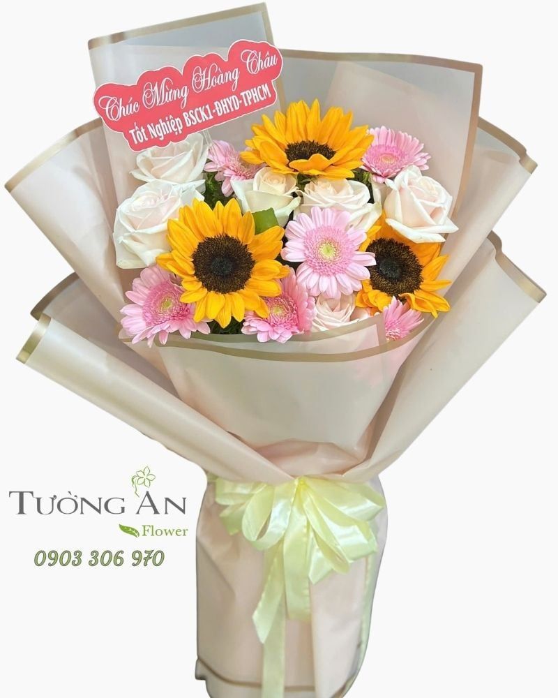  Bó Hoa Nắng Mai Rạng Rỡ - HBD74 
