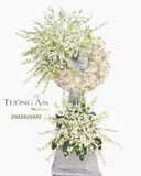  Vòng Hoa Chia Buồn Tiễn Biệt Trong Thanh Tịnh - HTL34 