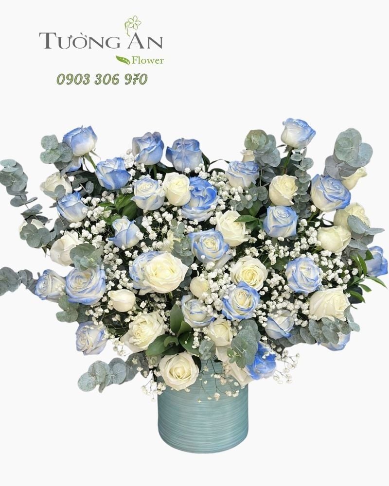  Hoa Cắm Hộp Thanh Âm Dịu Dàng - HCH78 