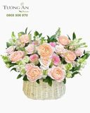  Giỏ Hoa Sắc Ngọc Dịu Êm - GH30 