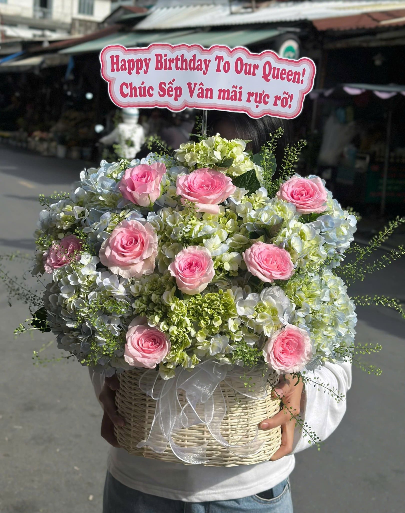  Giỏ Hoa Hương Sắc An Nhiên - GH34 