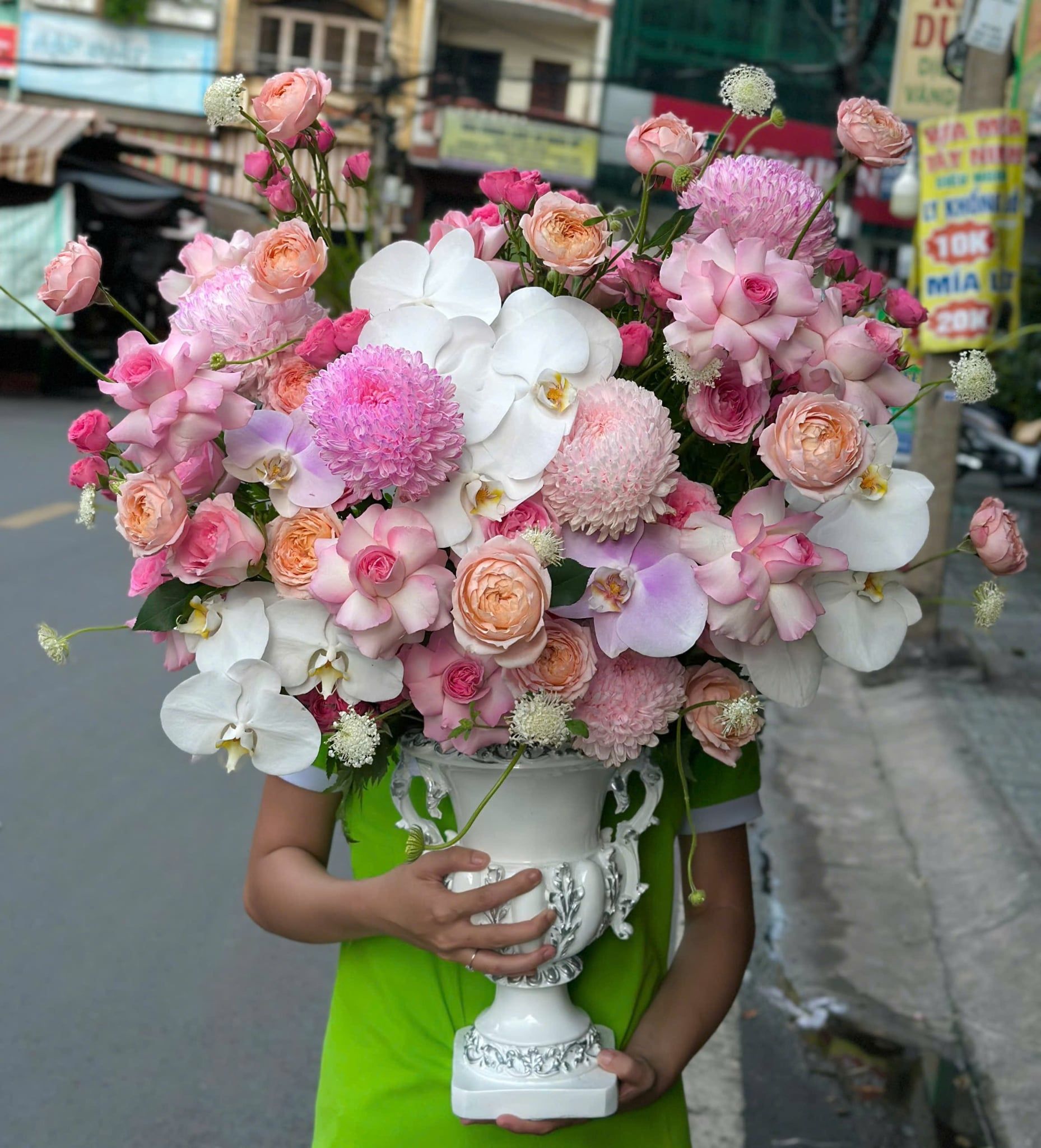  Bình Hoa Ngọt Ngào Hạnh Phúc - HCB17 