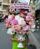  Bình Hoa Ngọt Ngào Hạnh Phúc - HCB17 
