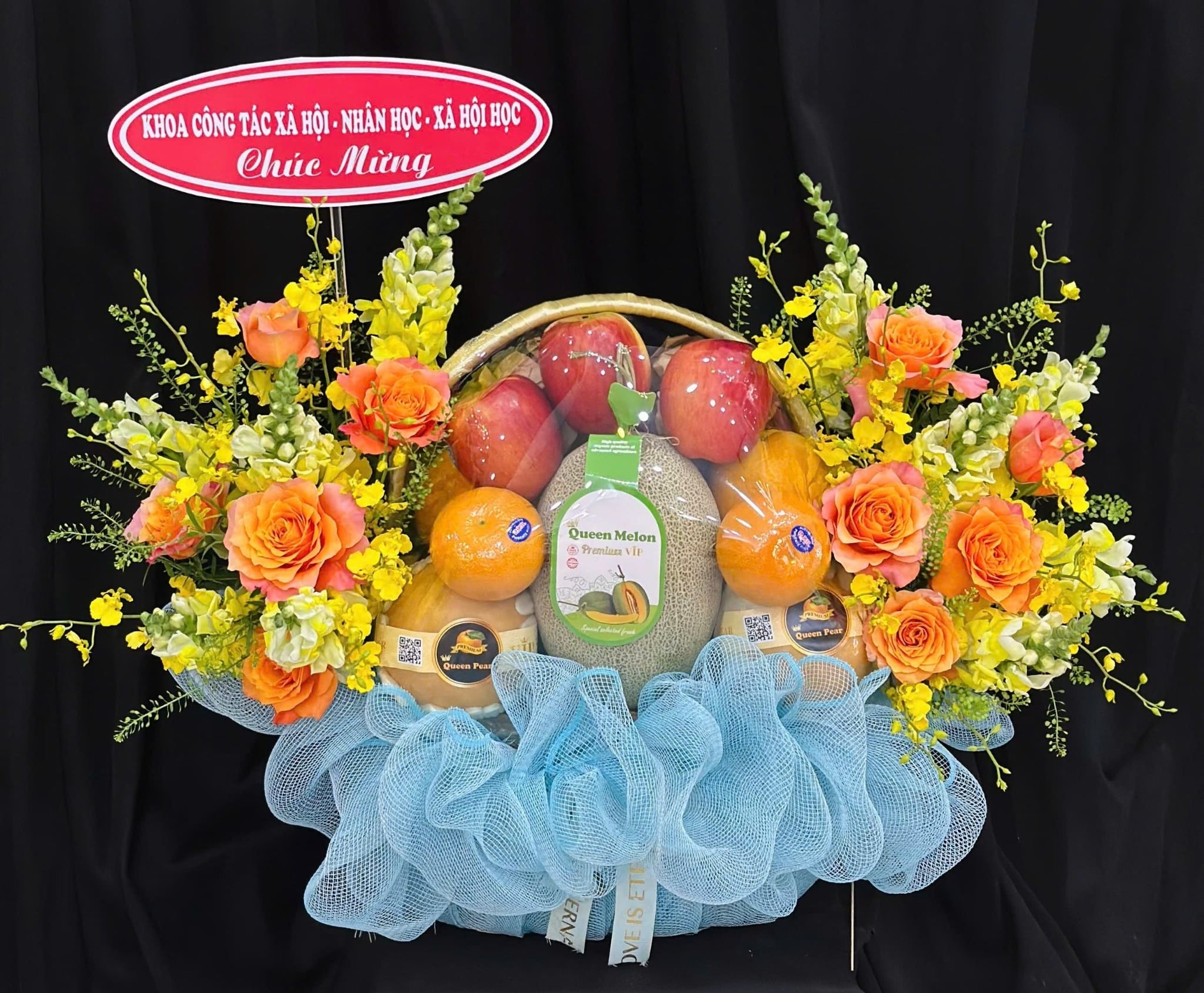  Giỏ Trái Cây Phúc Lộc Đong Đầy - GTC09 