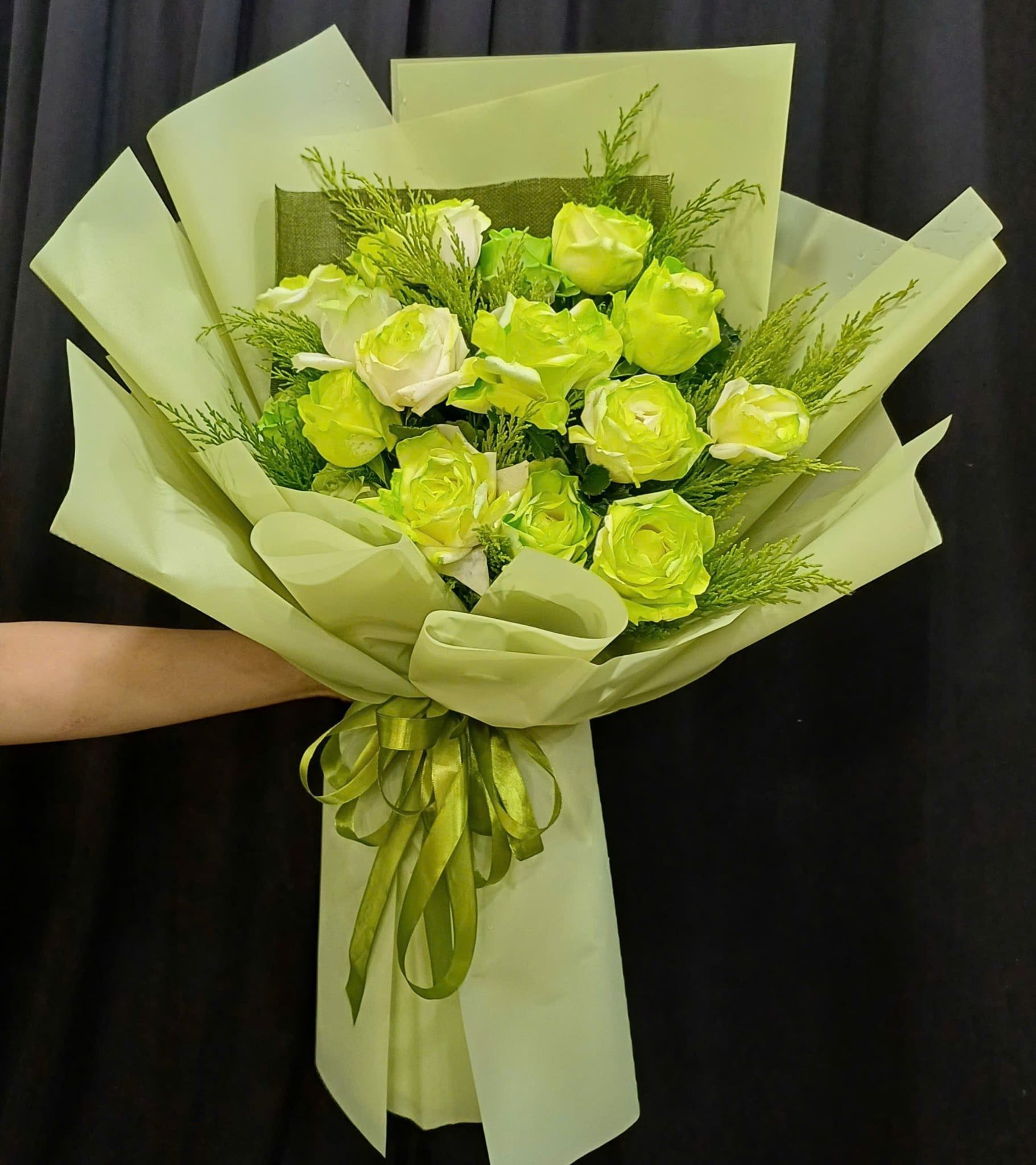  Bó Hoa Mầm Xanh Thịnh Vượng - HBD123 