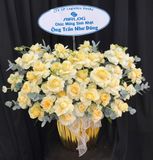  Hoa Cắm Hộp Kim Sắc Ngọc Hoa - HCH171 