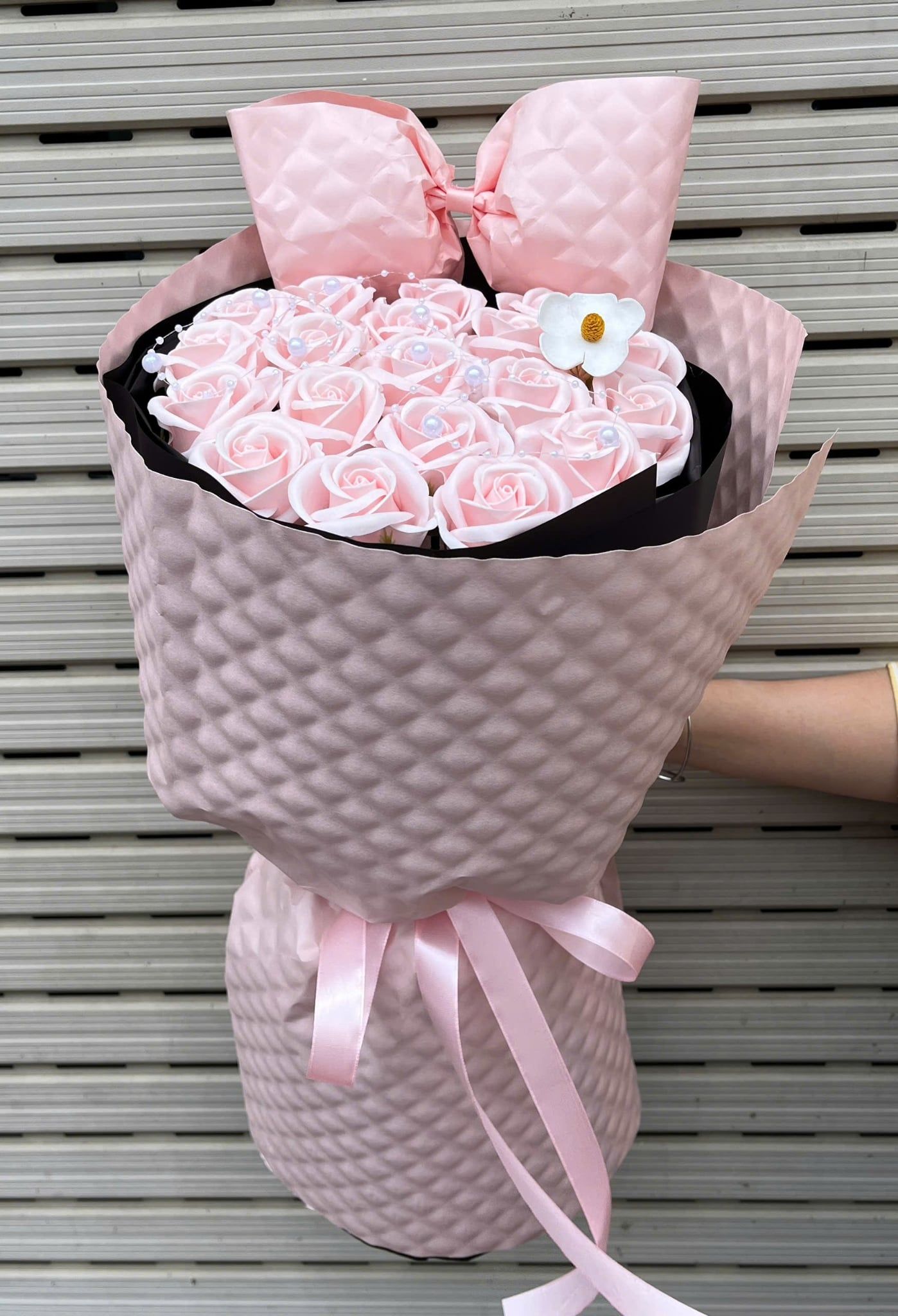  Bó Hoa Sáp Nụ Hồng Ngọt Ngào - HST31 