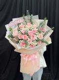  Bó Hoa Hồng Phấn Chào Yêu Thương - HBD22 