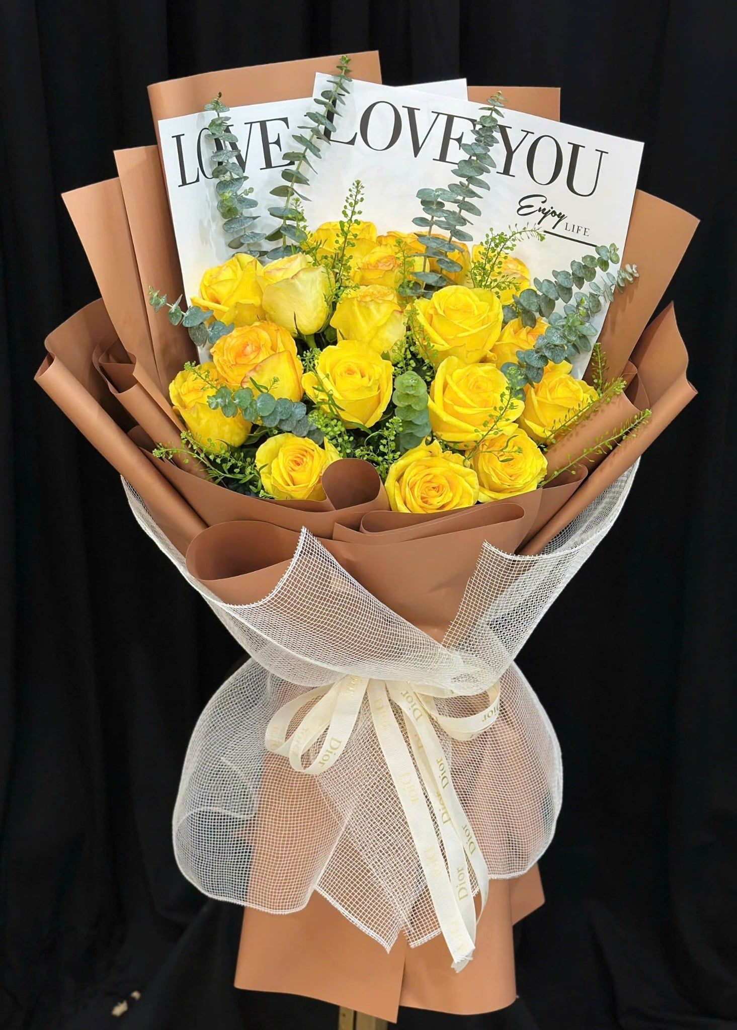  Bó Hoa Nắng Vàng Thương Mến - HBD37 