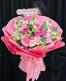  Bó Hoa Hồng Ngọc Dịu Dàng - HBT48 