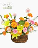  Giỏ Hoa Nắng Mai Rực Rỡ - GH41 