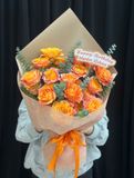  Bó Hoa Ánh Cam Khởi Sắc - HBD19 