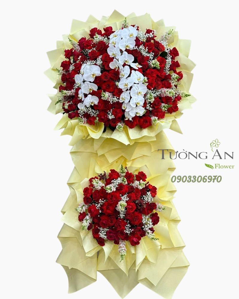  Hoa Chúc Mừng Hồng Phát Thịnh Vượng - HCM34 