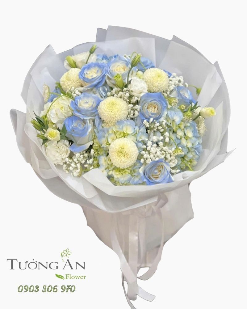  Bó Hoa Lam Khúc Dịu Êm - HBT38 