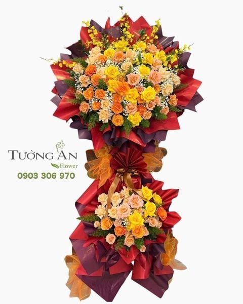 Hoa Chúc Mừng Cát Hỷ Vinh Quang - HCM111