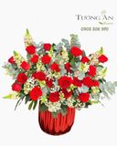  Hoa Cắm Hộp Khúc Ca Đam Mê - HCH124 