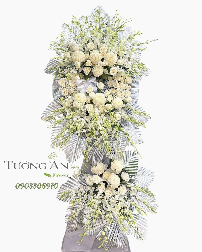  Vòng Hoa Chia Buồn Kính Tiễn Trong Tĩnh An - HTL35 