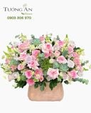 Hoa Cắm Hộp Vườn Hồng Bình Yên - HCH155 