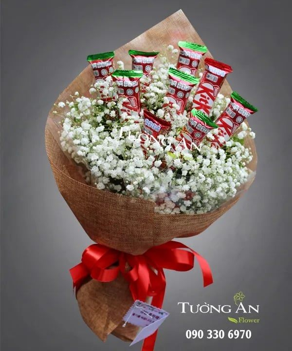  Bó Hoa Bánh Yêu Kiều - A324 