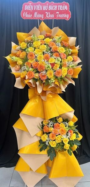 Hoa Chúc Mừng Hoàng Kim Thịnh Vượng - HCM70