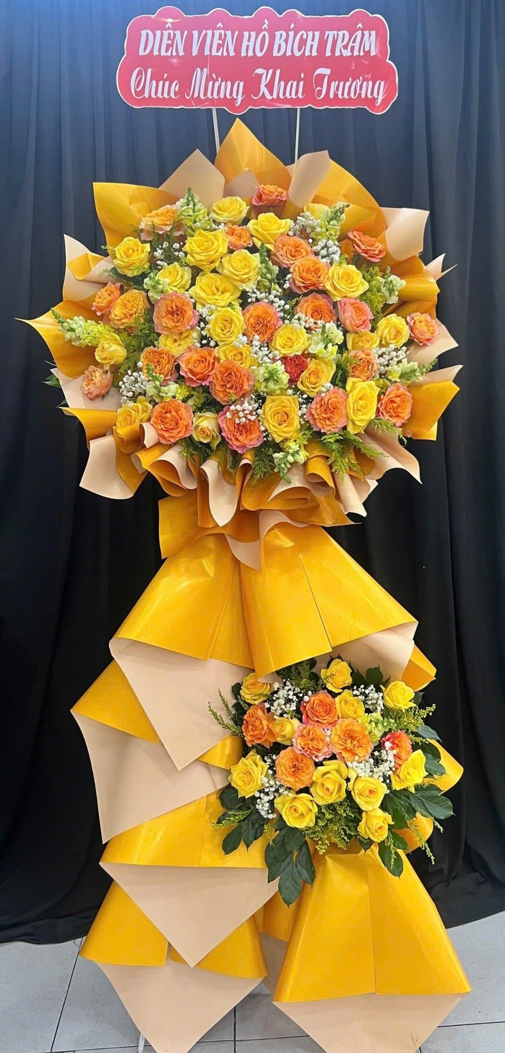  Hoa Chúc Mừng Hoàng Kim Thịnh Vượng - HCM70 