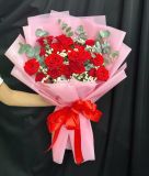  Bó Hoa Hồng Thắm Một Lời Thương - HBD32 