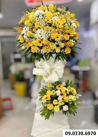 Kệ Hoa Chúc Mừng Đại Hội - B487 