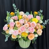 Hoa Cắm Hộp Khu Vườn Thanh Xuân - HCH132 