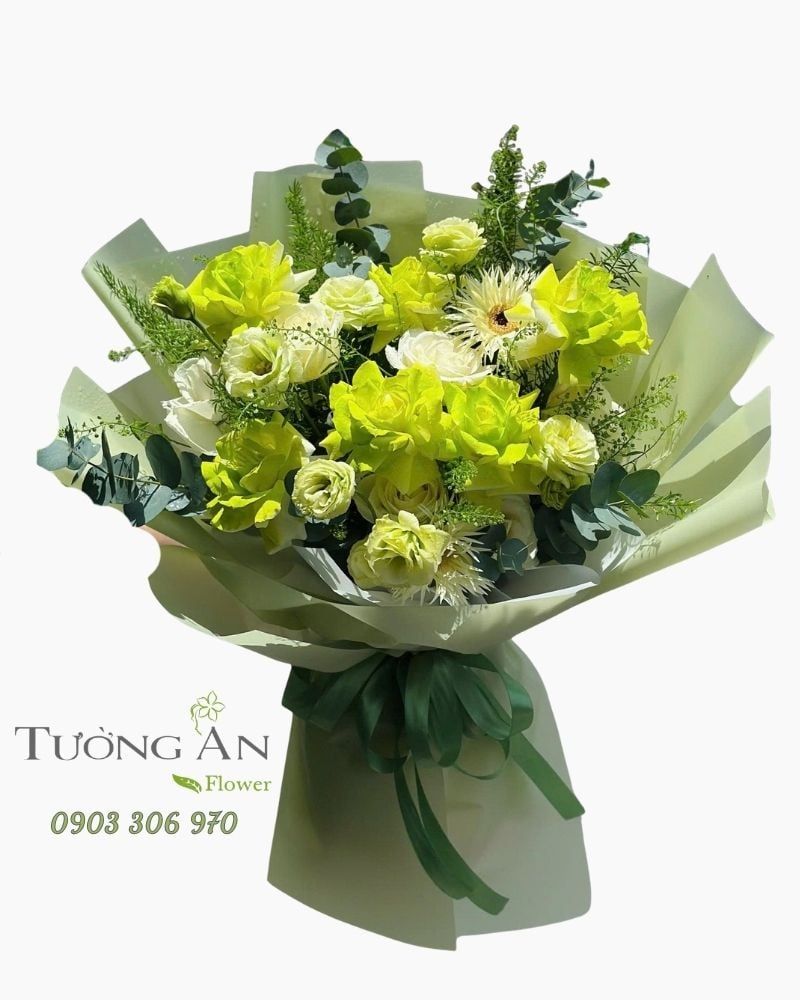  Bó Hoa Lục Sắc Hy Vọng - HBD81 