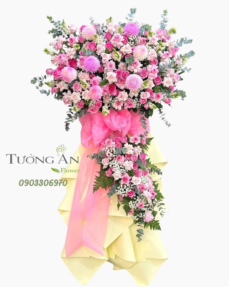  Hoa Chúc Mừng Hồng Ngọc Khởi Duyên - HCM28 