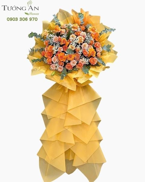 Hoa Chúc Mừng Hoàng Kim Rạng Ngời - HCM78