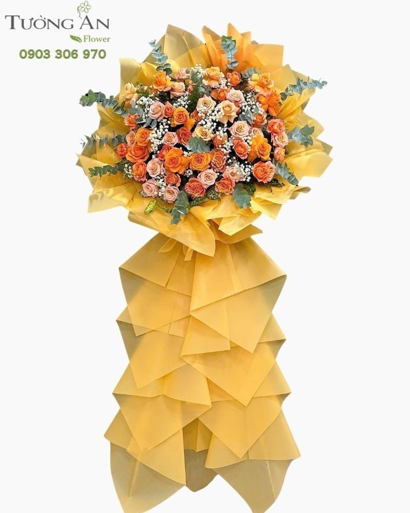  Hoa Chúc Mừng Hoàng Kim Rạng Ngời - HCM78 