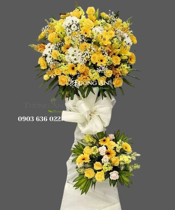  Kệ Hoa Chúc Mừng Đại Hội - B487 