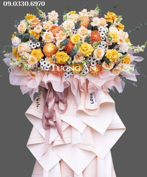  Kệ Hoa Chúc Mừng Đẹp Freeship - B523 