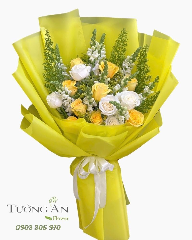  Bó Hoa Nắng Vàng Thanh Khiết - HBD90 