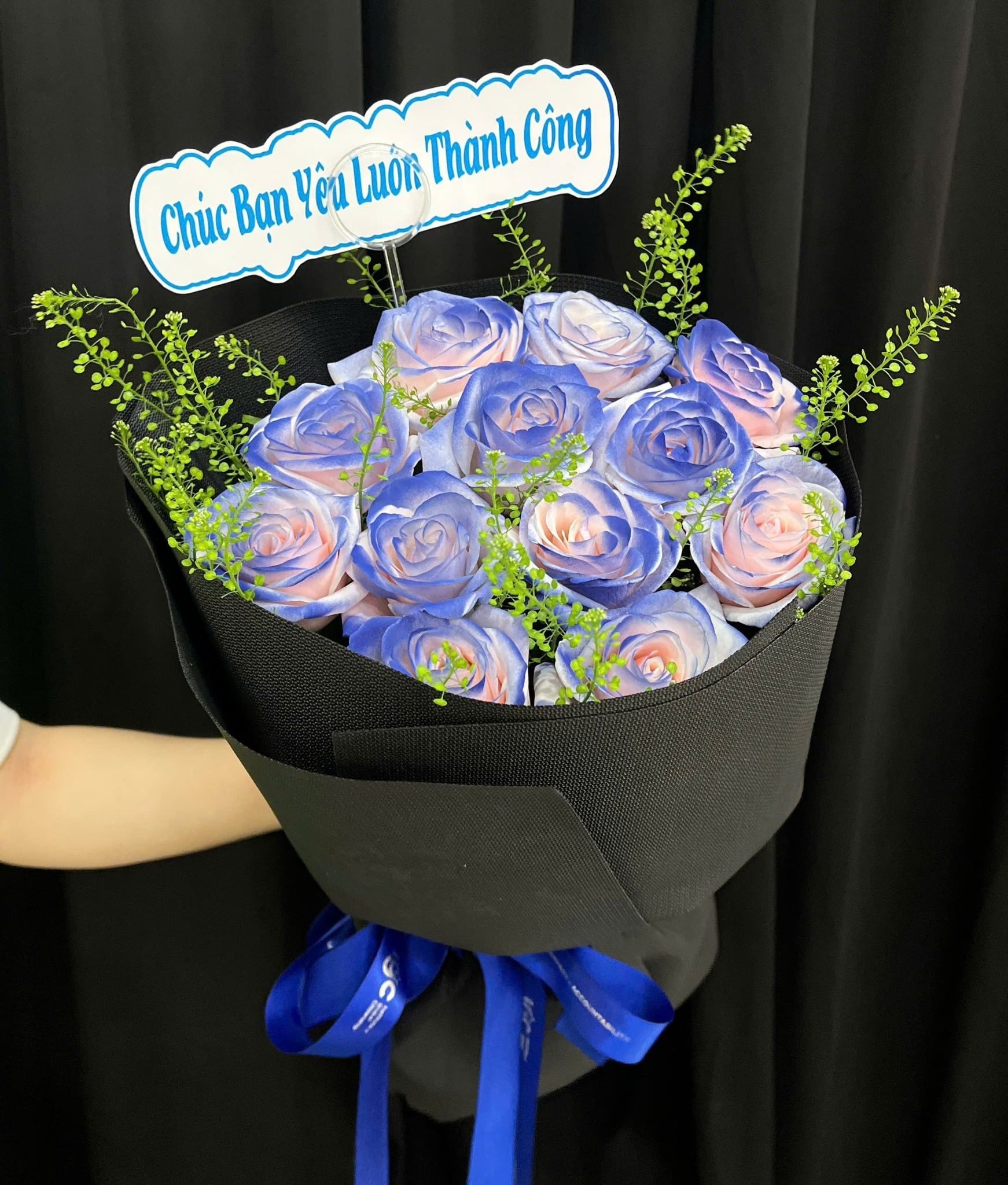  Bó Hoa Lam Sắc Bình Yên - HBT50 