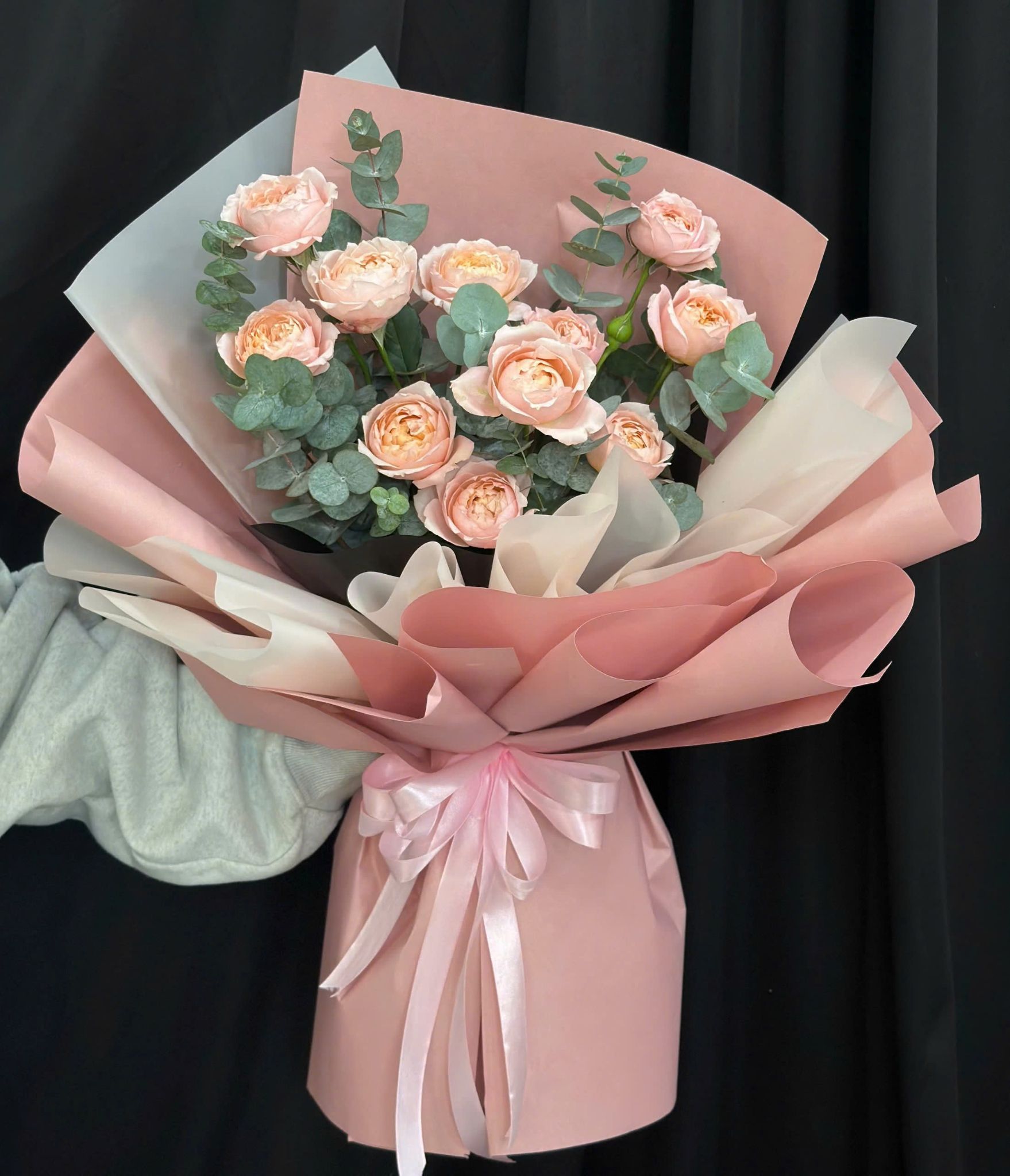  Bó Hoa Phấn Ngọc Dịu Êm - HBD111 