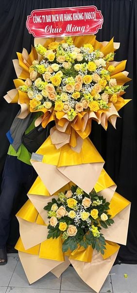 Hoa Chúc Mừng Hoàng Kim Cát Tường - HCM97