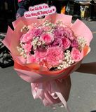  Bó Hoa Hồng Sắc Dịu Dàng - HBT49 