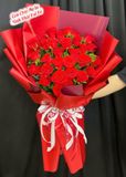 Bó Hoa Khúc Tình Son Đỏ - HBD107 
